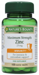 Toidulisand Nature's Bounty Zinc, 100 tk