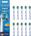Elektrilise hambaharja otsik Oral-B Precision Clean, mitmev&auml;rviline, 10 tk