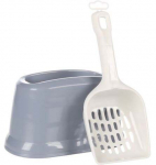 Kassliivak&uuml;hvel, koos statiiviga Flamingo Hodor, plastik, Valge v.