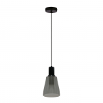 Valgusti rippuv Candellux Lighting Udin, GU10, 1 x 15 W, must v.