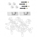 Laekarniisi tarvikute komplekt PVC I 3,0 m, valge v.