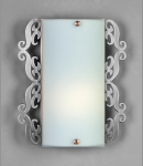 Valgusti seinale Candellux Lighting Casablanca, E27, 1 x 60 W, hall v.