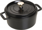 Emailitud malmpott Staub La Cocotte, 18 cm, 1.7 l, must v.