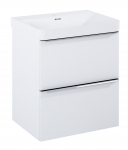 Vannitoakapp valamuga Masterjero Soft, valge, 43.7 cm x 55.3 cm x 66.5 cm