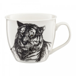Tass Ambition Wild Tiger, valge v./must v., 0.55 l
