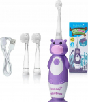 Elektriline hambahari Brush-baby Wild Ones Hippo Sonic, violetne v.