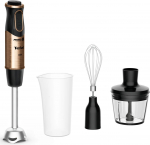 Saumikser Tefal Quickchef 3-in-1 Coppertinto HB656G10, h&otilde;be/must/vask