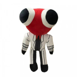 Pehme m&auml;nguasi Rainbow Friends Roblox, valge v./punane v., 25 cm