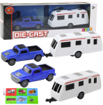 M&auml;ngumaastur haagisega Lean Toys Gift Learning Card, sinine v./valge v.