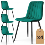 Toolide komplekt Akord Livo, matt, roheline v., 43.5 cm x 45.5 cm x 87 cm, 4 tk