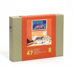 Loovkomplekt Djeco Atelier 47 Gel Printing, mitmev&auml;rviline