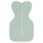&Otilde;huke magamiskott beebile Love To Dream Swaddle UP 1.5T Stretch, roheline v., 60 cm x 35 cm