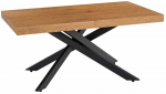 S&ouml;&ouml;gilaud pikendatav Hampton, kuldne tamm v., 160 - 240 cm x 90 cm x 75 cm