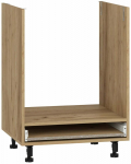 Alumine k&ouml;&ouml;gikapp Vento DP-60/82, tammepuidu imitatsioon v., 52 cm x 60 cm x 82 cm