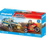 Konstruktor Playmobil City Action Police Chase With Pick-Up Truck 71875, 39 tk, mitmev&auml;rviline