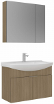 Vannitoa m&ouml;&ouml;bli komplekt Kalune Design Purus, tamm v., 50 cm x 80 cm x 58 cm