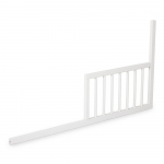 Voodipiire LittleSky Frania, valge v., 120 cm x 59 cm
