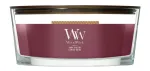K&uuml;&uuml;nal, l&otilde;hna WoodWick Ellipse dark cherry, 40 - 65 h, 453 g, tumepunane v.