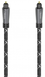 Kahjustatud pakendiga toode. Kaabel Hama Toslink - Toslink Toslink, Toslink, 3 m, must v.