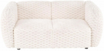Diivan Leisure Furniture Malta, kreemjasvalge, 90 x 170 cm x 70 cm