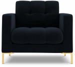 Tugitool Cosmopolitan Design Velvet Bali, kuld v./s&uuml;gav merev&auml;esinine v., 96 cm x 87 cm x 75 cm