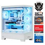 Statsionaarne arvuti Intop RM91801WH AMD Ryzen 5 9600X, DDR5 32 GB, SSD+HDD 1 TB 2 TB, AMD Radeon RX 9060 XT 16 GB GDDR6, Windows 11 Home