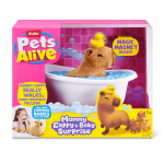 M&auml;nguloom, komplekt kapibaara Zuru Pets Alive Mama Cappy & Baby Surprise, mitmev&auml;rviline