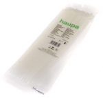 Kinnitusrihm Haupa, plastmass, valge, 310 mm x 4.8 mm