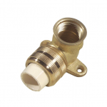 Torup&otilde;lv Nibco, 90 &deg;, 1/2 tolli - Seestpoolt liimitav/1/2 tolli - sisekeere, plastik/metall