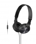 Juhtmega k&otilde;rvaklapid Sony MDR-ZX310AP, must v.