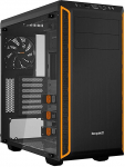 Arvuti korpus be quiet! Pure Base 600, must/oranž