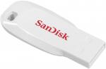 USB m&auml;lupulk SanDisk Cruzer Blade, valge, 16 GB