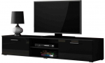 TV-laud Cama Meble Soho 180, must v., 180 cm x 43 cm x 37 cm