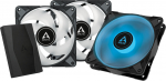 &Otilde;hkjahuti korpusele Arctic P12 3-Pack + Controler, 120 mm x 25 mm