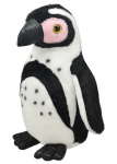 Pehme m&auml;nguasi Wild Planet Cape Penguin, valge/must, 23 cm