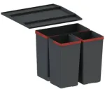 Pr&uuml;gi sorteerimise s&uuml;steem Franke Easysort 450-1-2, 1 &times; 14,5 l, 2 &times; 7,5 l l, hall v.