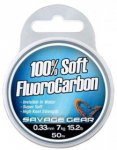 J&otilde;hv Savage Gear Soft Fluoro Carbon, 5000 cm, 0.033 cm, l&auml;bipaistev