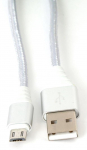 Kaabel Omega MicroUSB - USB Micro USB, USB, 1 m, h&otilde;be v.