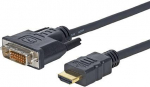 Kaabel Vivolink Pro HDMI, DVI, 1 m, must