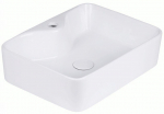 Vannitoa kraanikauss Uptrend Torvi TR4569A, keraamiline, 49 cm x 38 cm x 13 cm, valge v.