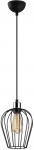 Valgusti rippuv Opviq Tel 6676, E27, 1 x 40 W, must v.