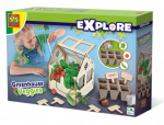 Taimekasvatuse komplekt SES Creative Greenhouse 25203S, pruun v.