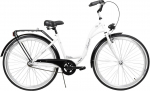 Jalgratas linna- Azimut City Lux, 28 ", valge v./must v.