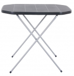Matkalaud Patio Camping Table, hall v., 70 cm x 53 cm x 61 cm