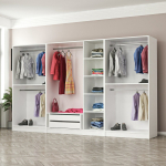 Riidekapp Kalune Design Kale 5035, valge v., 52 cm x 315 cm x 210 cm