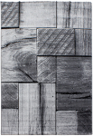 Vaip sise Ayyildiz Parma 3D, must v./hall v., 370 cm x 280 cm