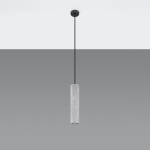 Valgusti rippuv Sollux Luvo 1, GU10, 1 x 40 W, must v.