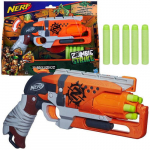 M&auml;ngup&uuml;stol kuulidega Hasbro Nerf Zombie Strike Hammershot ZA4579 Oranž