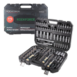 Peade ja otsakute komplekt Rockforce 41723-5, 1/4", 1/2", 3/8"