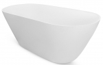 Vann, teisaldatav Besco Moya, 70 cm x 170 cm x 56 cm, ovaalne, valge